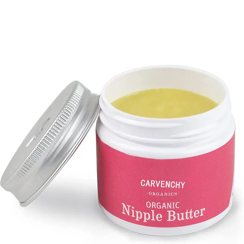 

Organic Nipple Butter Nipple Cream Safe for Breastfeeding Postpartum Essentials for Nursing Non Lanolin Cream 2-Fluid Ounce