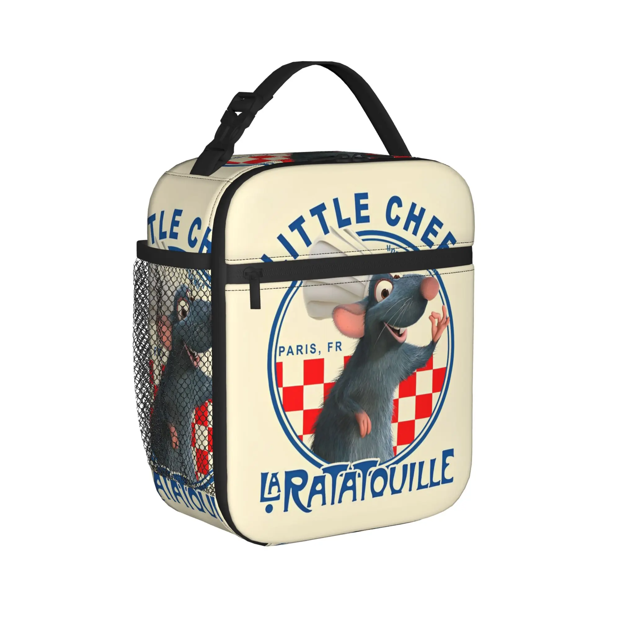 Ratatouille Lunch Bag cook Fun Lunch Box Picnic Portable Thermal Tote Handbags For Child Waterproof Print Cooler Bag