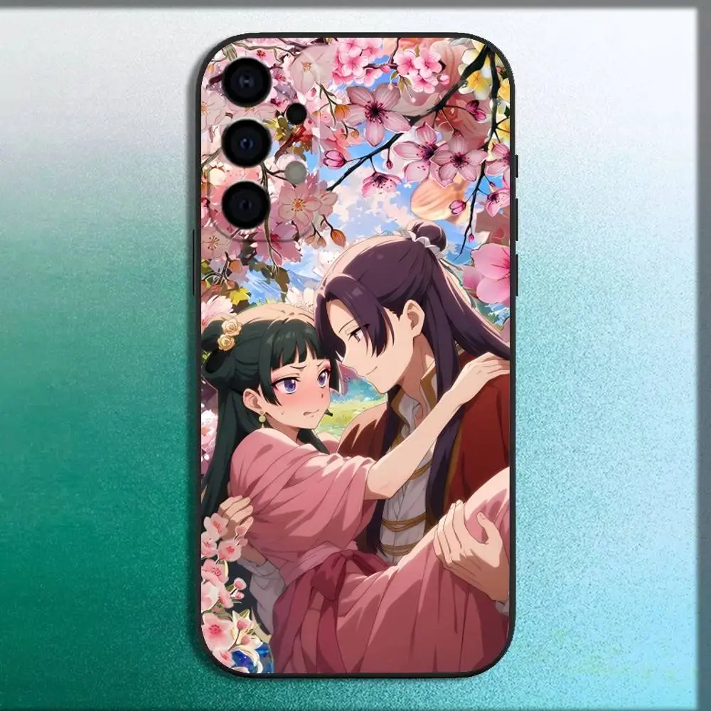 T-The A-Apothecary Diaries 전화 케이스 삼성 갤럭시 A01,02,A10,11,12,13,A21,A30,31,32,A71,73,J7,Note10,20소프트 블랙 쉘