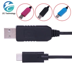 PL2303 USB to TTL Cable Module CH340 CP2102 FT232Transfer to TTL RS232 Serial Port Adapter Brush Machine Download Line TYPE-C