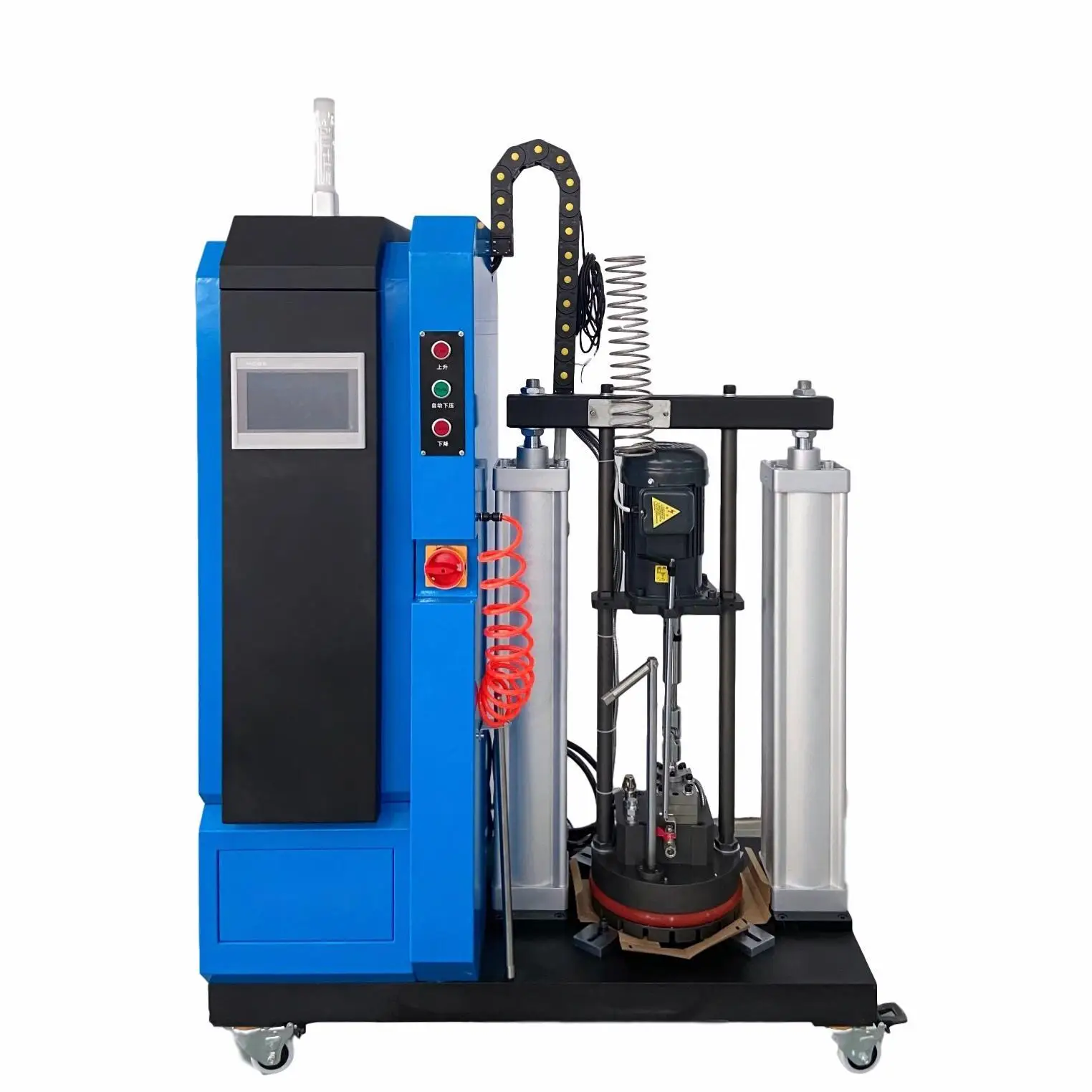 Machine 5 Gallon PUR  RINNGO 20KG Single Pressure Plate  Gluing System PUR Hot Melt Glue