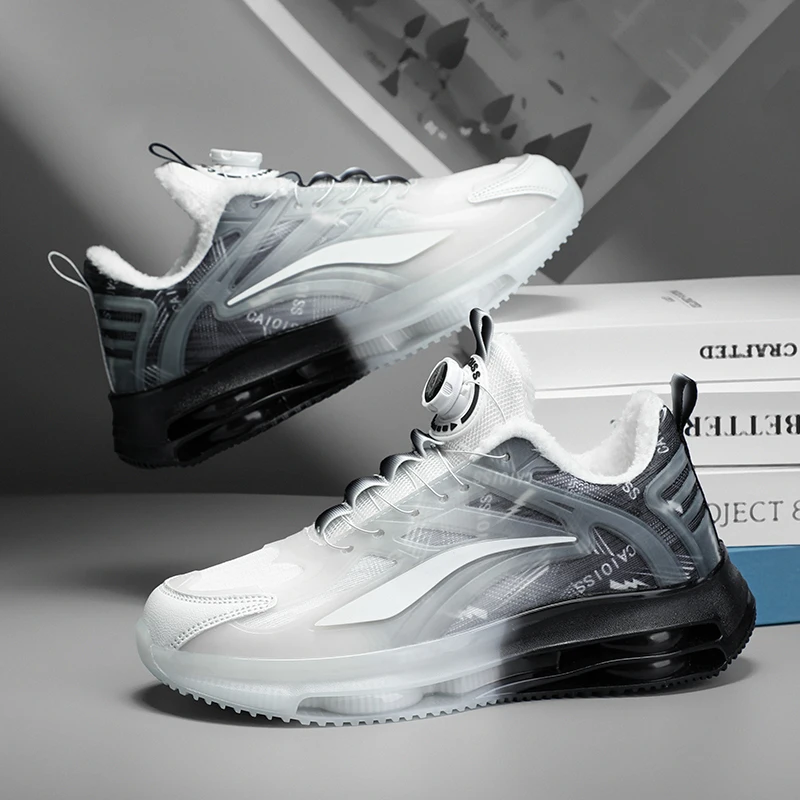 أحذية رياضية رجالية، نمط الزوجين، أحذية كاجوال رجالية بإبزيم دوار، أحذية جري خفيفة الوزن، مريحة للرياضة، جزء علوي ناعم، نعل مقاوم للاهتراء، مناسبة للرياضات الخارجية، أحذية المشي، التخييم، السفر