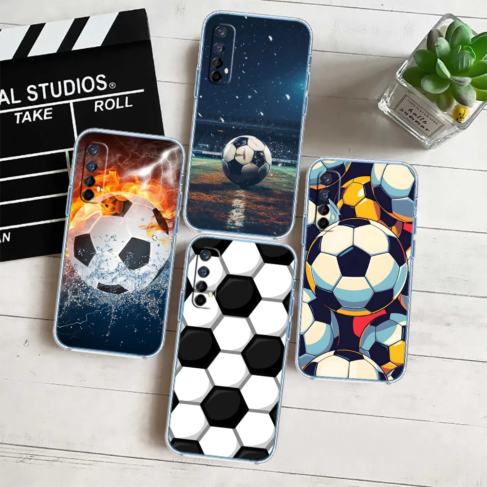Football Soccer Transparent Phone Case for Motorola G40 G04 G05 One Ace Action  Fusion Plus Hyper Macro Vision Zoom view 4