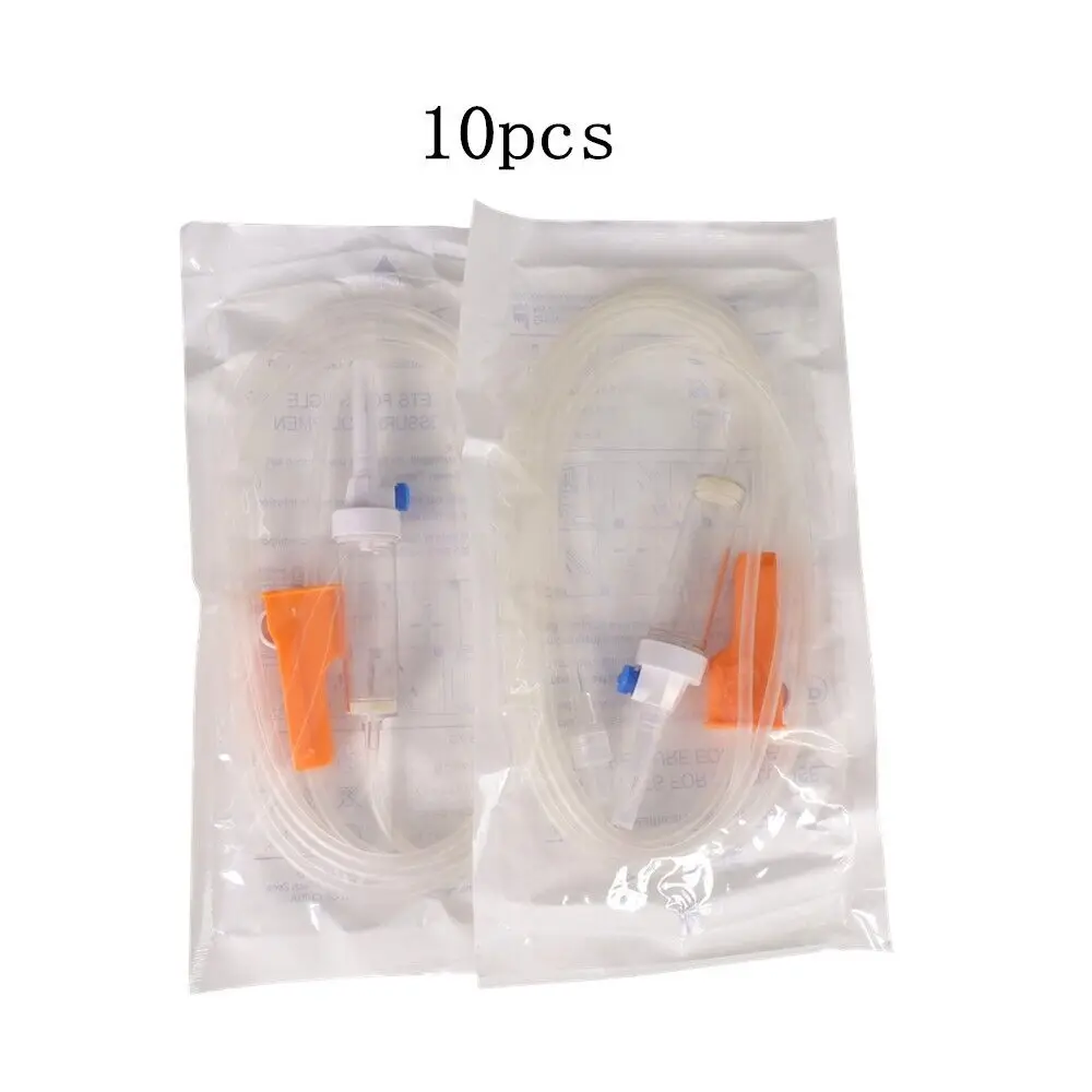 10pcs Universal IV Infusion Set Injection Tube for CONTEC SP750 infusion Pump