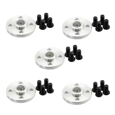 5/10 Pcs Metal Steering Gear Disc Stent 25T Servo Arm Round Type for MG995 MG996R MG945 MG946 Rc Servos ACE Robot Car