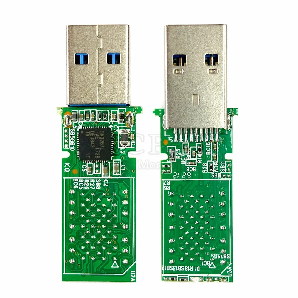 LGA60 PCB USB Main Control Board for iPhone 5 5C 5S 6 6P Hard Disk to U Disk DIY eMMC Adapter PCB Soldering USB 2.0