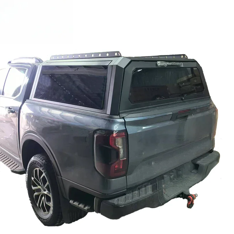 KQX High Quality Hot Sale 4x4 Pickup Integrated High Rear Hardtop Canopy Cover for Tacoma