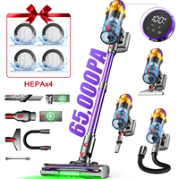 Daccormax Cordless Stick Vacuum Cleaner 65000Pa with 8-Layer HEPA Filtration, 1.8L Dust Cup, Anti-Tangle Brush for Pet Hair