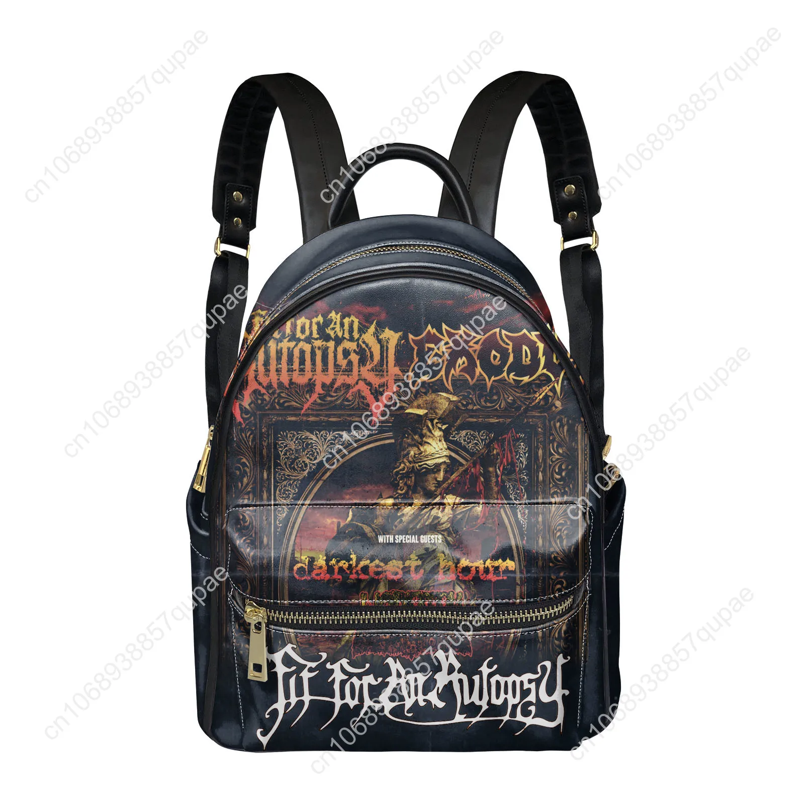 

Fit for an Autopsy Band Backpack Womens Men Personalized Double Shoulder Bag Business Travel Bookbag Rucksack Gift Daypack