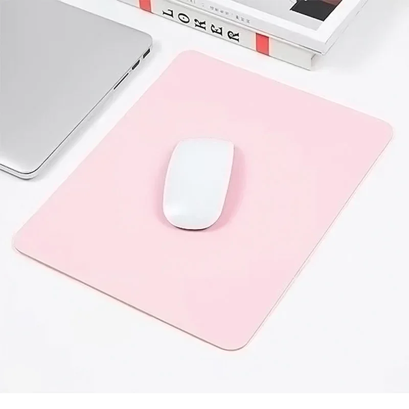 

Small PU mouse pad Non-Slip Gaming Desktop Leather Mouse Pad Waterproof Anti-Scratch Easy To Clean Mat For PC Laptop Desktop