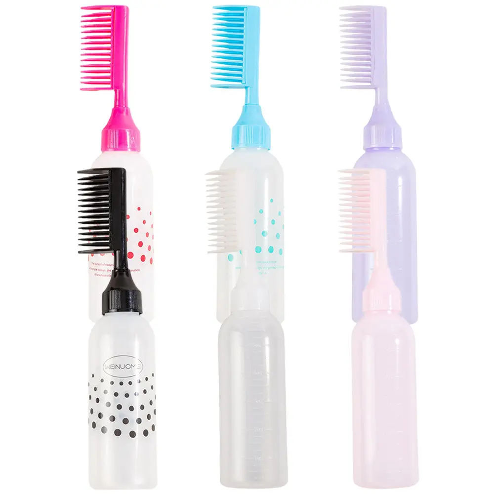 

Набор из 6 аппликаторов для окрашивания волос с расческой, для нанесения краски на корни, инструменты для окрашивания волос, прочные инструменты для укладки волос