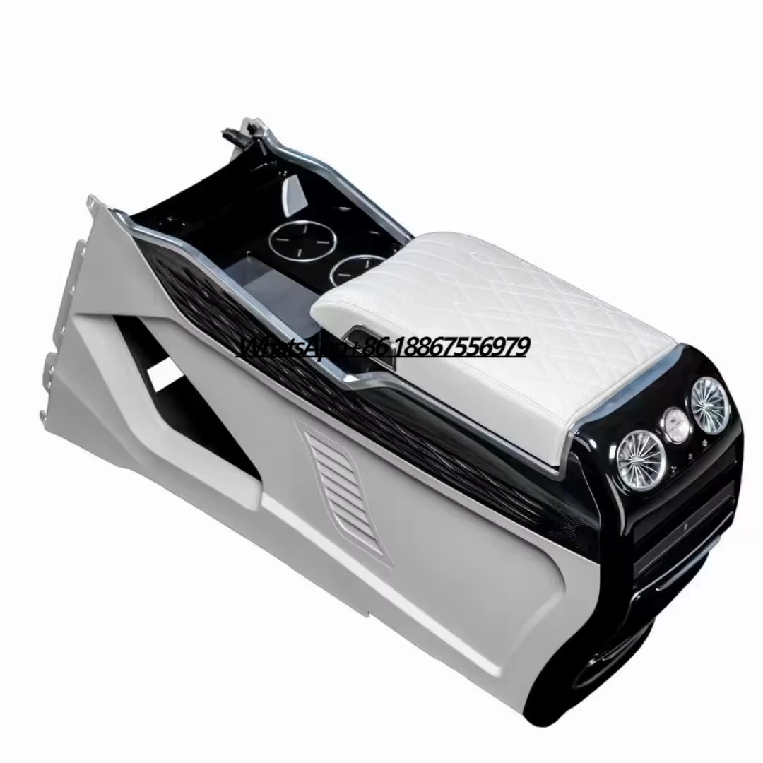 

2024 Auto Parts Upgrade Customized Bridge Console With Cup Holder Refrigerator Car Interior Accessories for benz