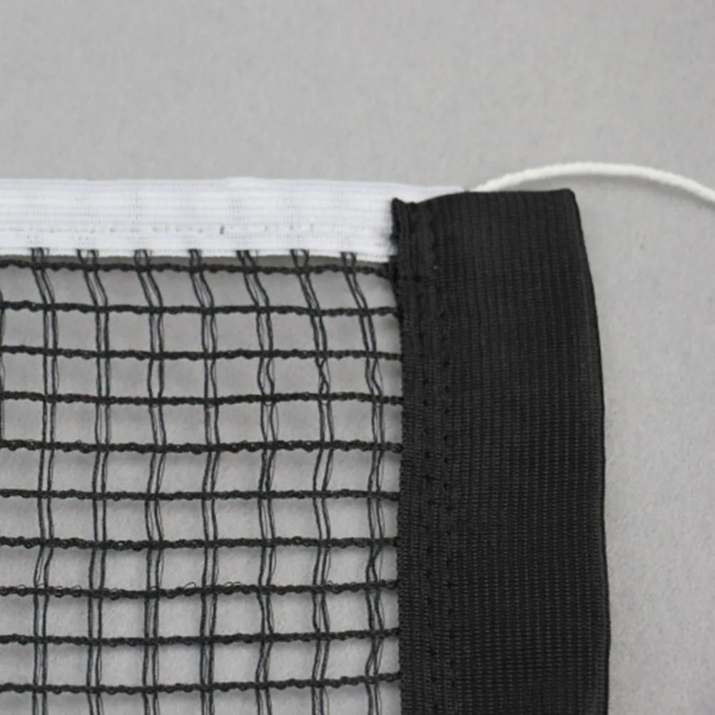 

3PCS Table Tennis Net Black Nylon Replacement Portable Without Post for Use Pong Nets Accessories