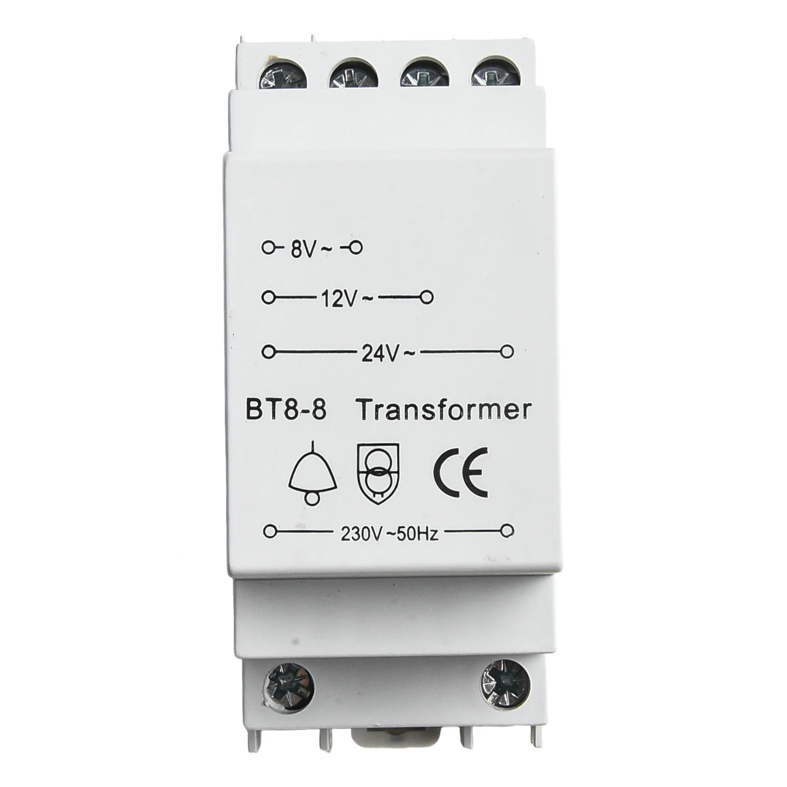 

220-240V Input 8V 12V 24V Output Doorbell Installation Door Chime Transformer With Options Anti-aging Technology