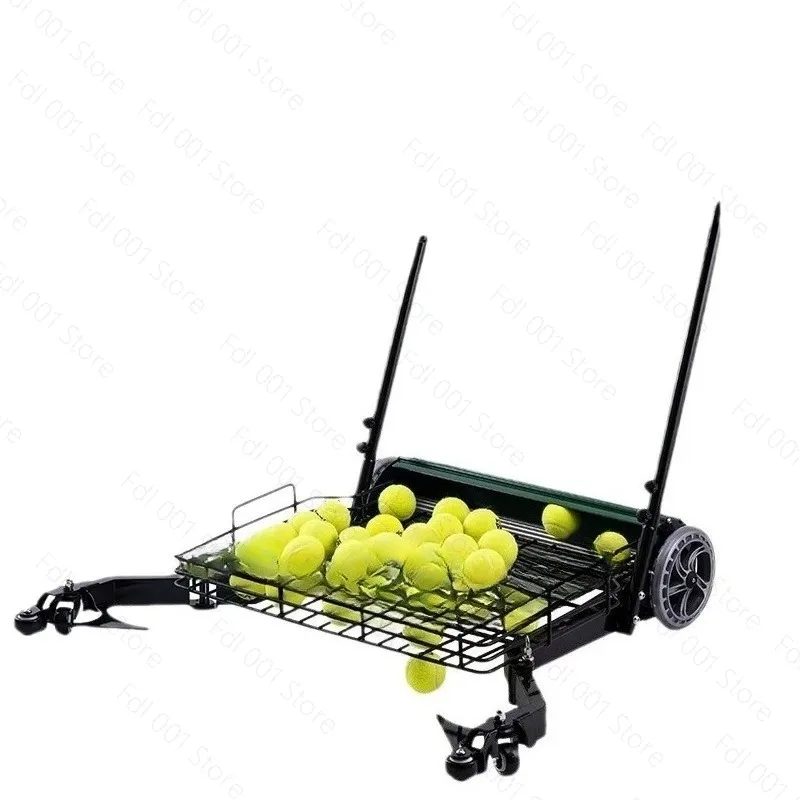 Cart Aluminium Sports Training Aid Multifunction Metal Tennis Ball