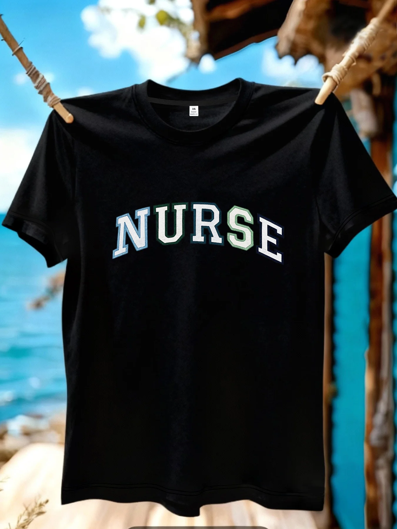 

[YJ01145]Letter Print Plus Size Women's T-Shirt Summer Casual Short Sleeve Top Fashionable Versatile Clothing