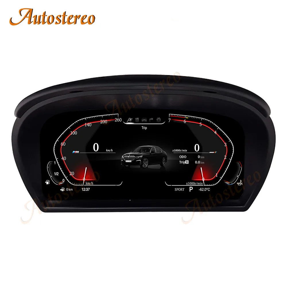 M Sport For BMW Z4 E89 2009-2018 Digital Cluster LCD Virtual Cockpit Car Multimedia Player Dashboard Speed Meter Screen 12.3