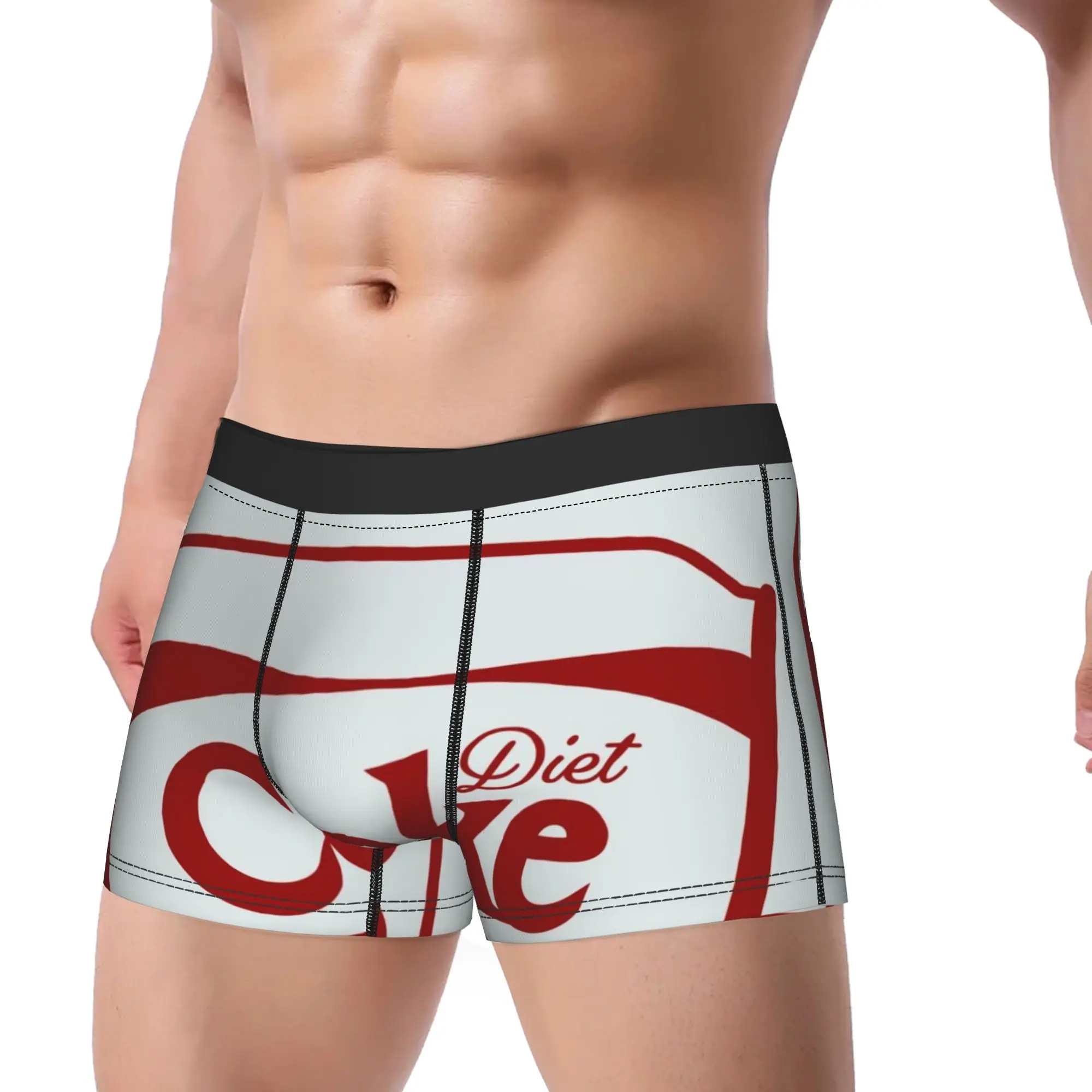 dDiet Coke Red Bottle Silhouette  dDiet Coke Underpants Homme Panties Male Underwear Ventilate Shorts Boxer Briefs