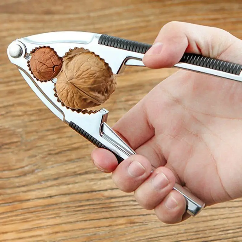 

1PC Home Tools Multi Functional Zinc Alloy Walnut Peeler For Household Use Nut Clip Kitchen Accessories Easy And Convenient