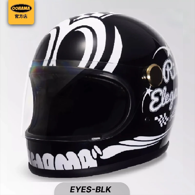 

Винтажный мотоциклетный шлем для Harley, полноразмерный, для гонок и бездорожья, одобренный DOT, для мужчин, на все сезоны