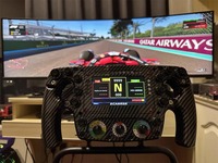ECANNON ECF2 Formula Wheel Steering Wheel For Logitech /Fanatec /Thrustmaster/ Moza/PXN/CAMMUS F1 Racing Simulator Game Steering