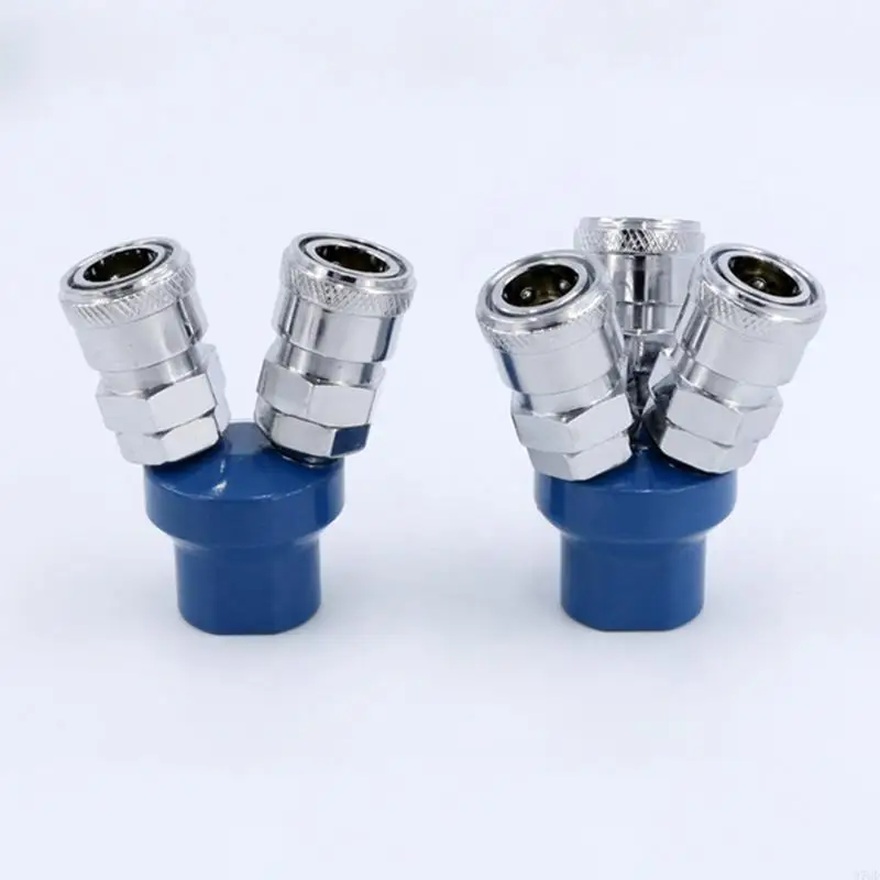 97QD 2/3 ทางอากาศ Manifold Fittings อุปกรณ์เสริมลมอัดอากาศ