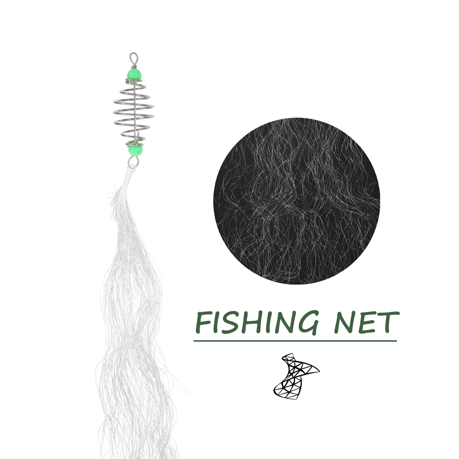 شبكة صيد بديلة 11 شبكة من مادة متينة ممتازة معلقة شبكة صيد سهلة ومريحة مجانية #2