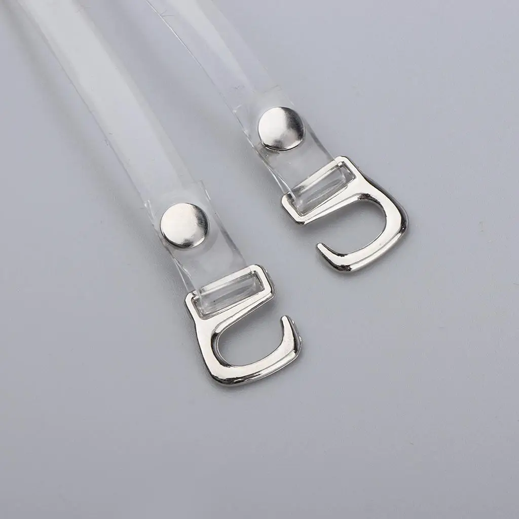 Clear Elastic Shoe Straps with Buckle for High Heel Shoes Shoe Repair Kit Elegant Women Footwear