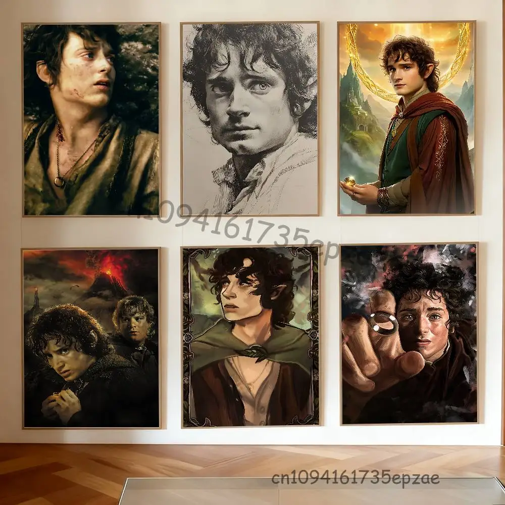 

F-Frodo B-Baggins Poster Waterproof HD Wall Art Decal Self-Adhesive Aesthetic Decor For Home Living