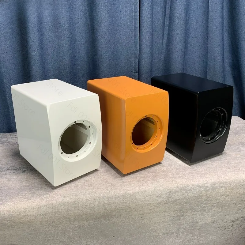 For Pair of Empty Boxes, 5-inch Arc Bookshelf Speaker Full Range Coaxial, Birch Splint,  Excluding Stereo