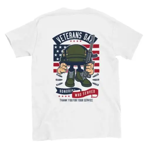 Veterans Day - Honoring those Who Served - Classic Unisex Crewneck T-shirt