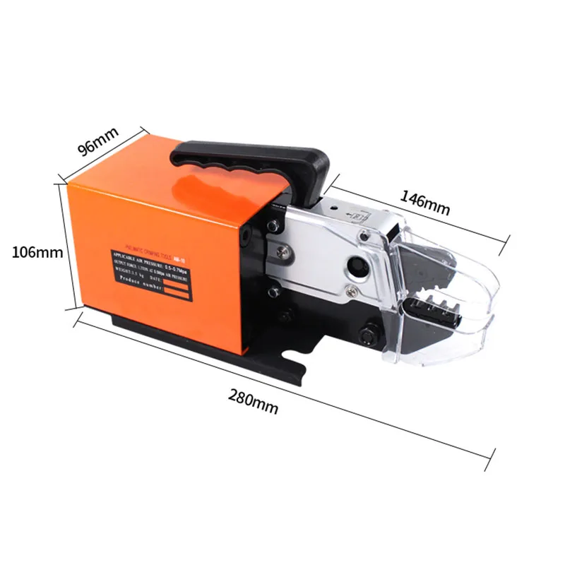 AM-10 Pneumatic Crimping Machine Cold Pressing Automatic Terminal Machine Crimping Machine Crimping Tool