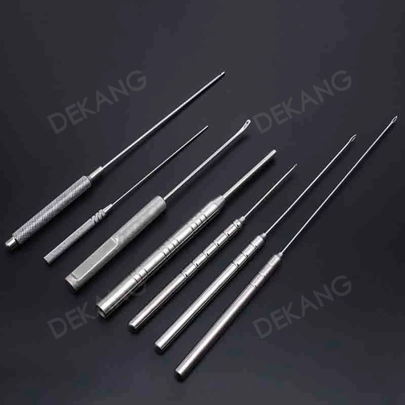 Large V Buried Thread Threading Needle Breaking Needle Guide Face Puncture Guide Needle Facial Tissue Skin Lifting Thread Carvin