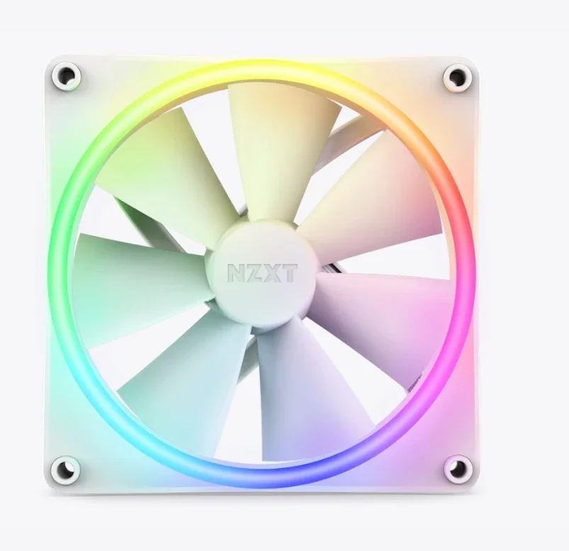 NZXT-Ventilateur de boîtier F120 RGB DUO pour ordinateur de jeu, refroidisseur PWM, nouveauté