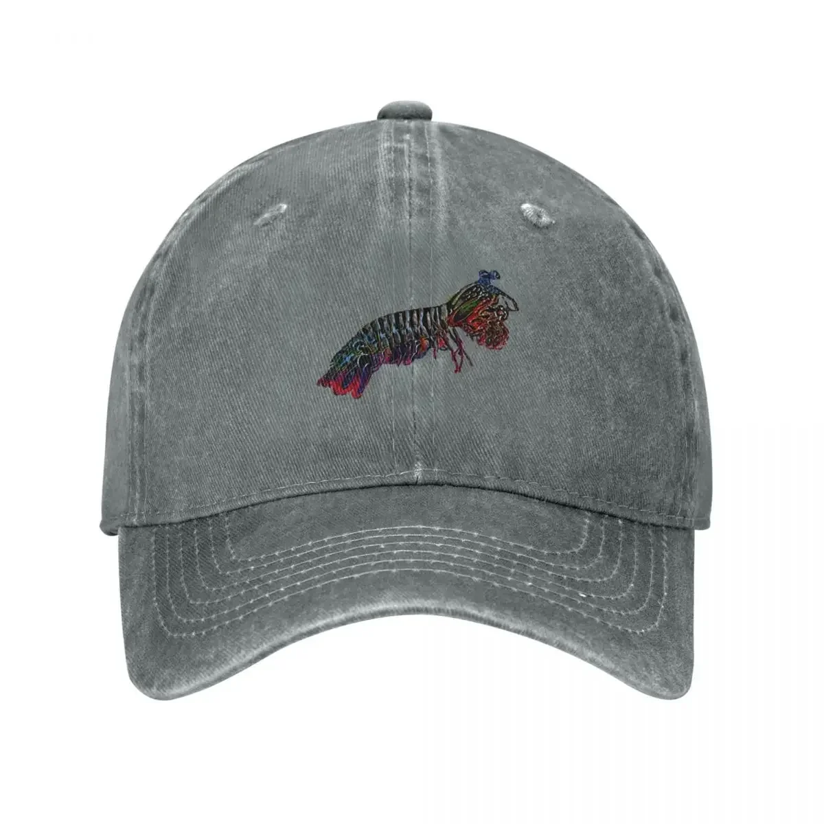 Mantis Shrimp Black Alternate DesignCap Baseball Cap Anime Beach Bag Mountaineering For Girls Men's