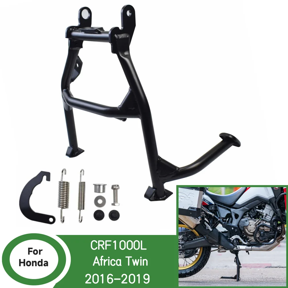 

CRF1000L Middle Support Kick Stand Bracket For Honda CRF 1000L Africa Twin 2016-2019 Motorcycle Center Kickstand Parking Holder
