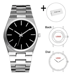 Make Your Own Brand Man Watch Personalized Company Name Watch Private Label Design Custom Watch Logo