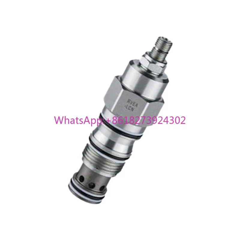 Hydraulic cartridge solenoid valve RVEA-LCN pilot operated relief valve