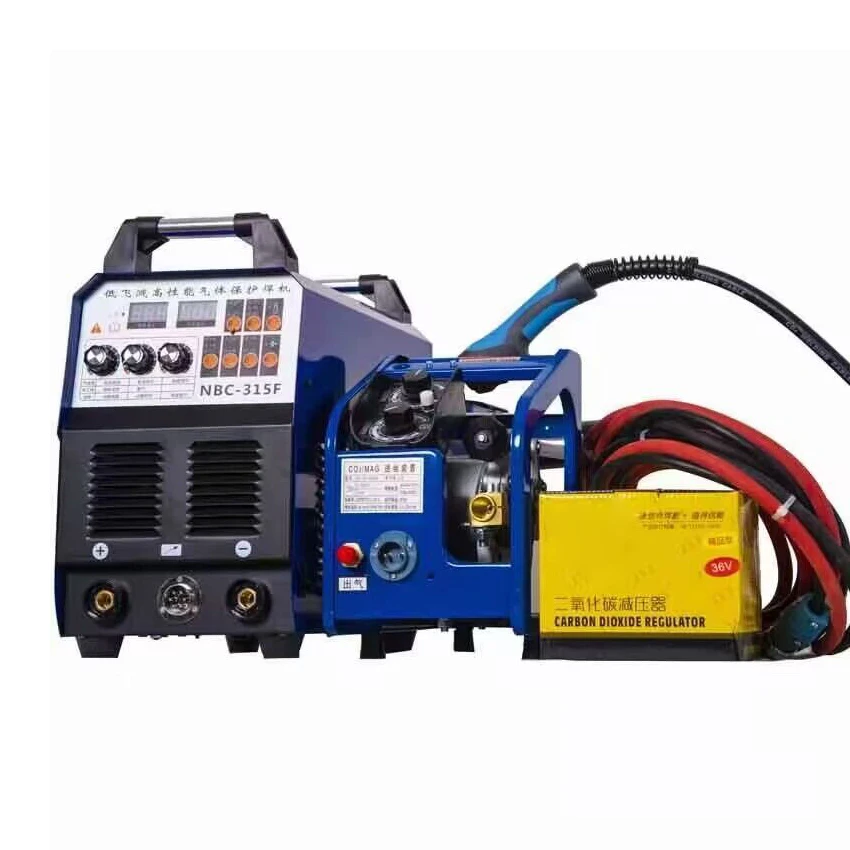 

New Arrival 220V380V Double Voltage Welding Machine NBC-315F Split Wire Feeder CO2 Welding Machine 0.8-8mm 50 / 60HZ Hot Selling