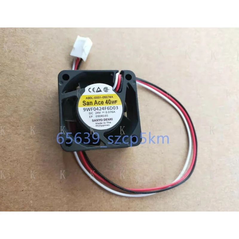 C FOR 9WF0424F6D03 DC 24V 0.076A 3Pin 40*40*20MM Cooler Fan  *yu