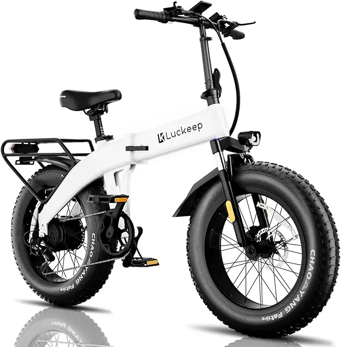 2025 HOT Electric Bike for Adults 1200/1400W Peak, 28MPH 60 Miles,720WH Battery 20x 4.0 Fat Tire Folding Ebikes