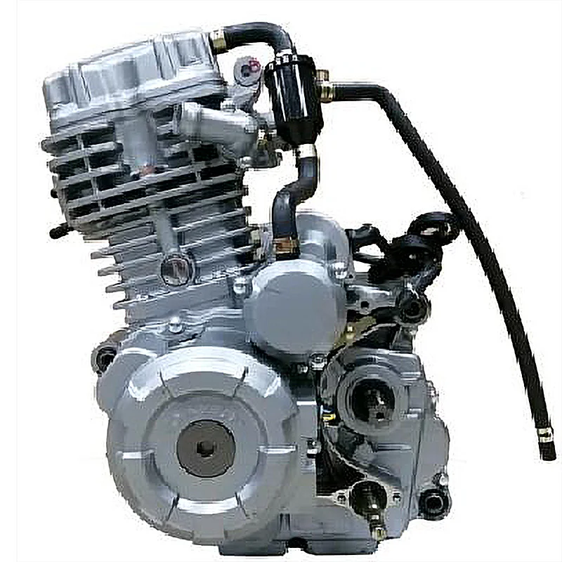 Using Optimized Cooling and Noise Reduction Technology Low Fuel Consumption Motorcycle Water-cooled Engine