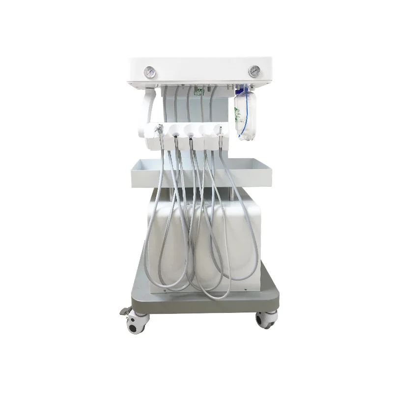 Pet Clinic Animal Hospital Multi-function Cart Design Veterinary Dental Equipment Unit and Station With Scaler And Compressor