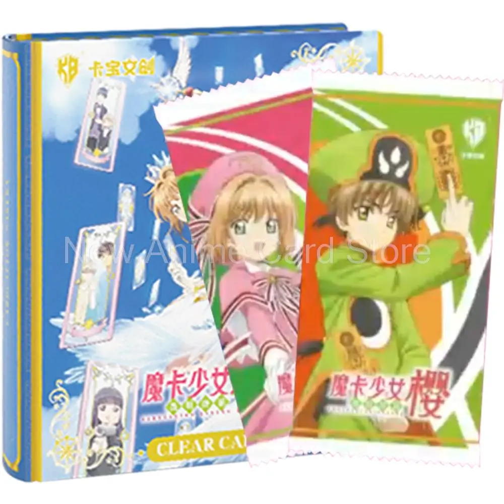 

New Anime Cardcaptor Sakura 25th Anniversary Collection Cards Goddess Story Girls Party Card Playing Board for Children Toy Gift