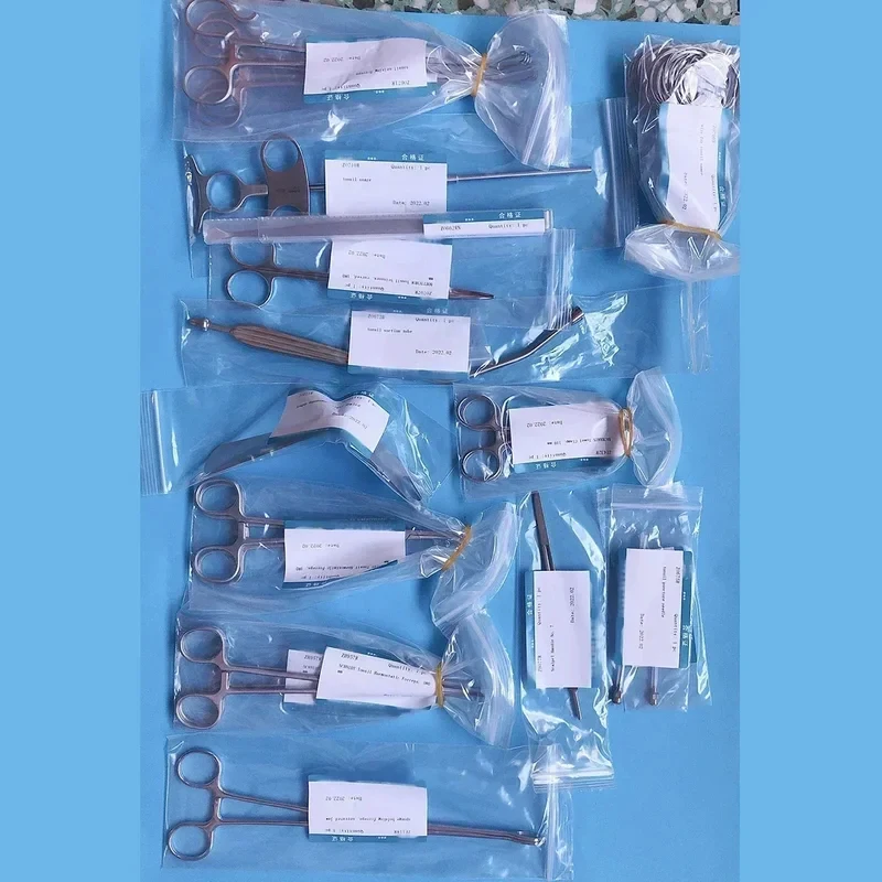 Tonsil set equipment Otolaryngology instruments medical science