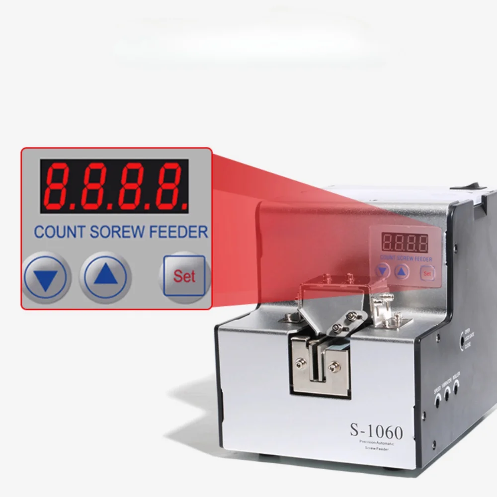S-1060 S-1050 Automatic screw machine  digital display screw machine counting automatic screw machine feeder adjustable