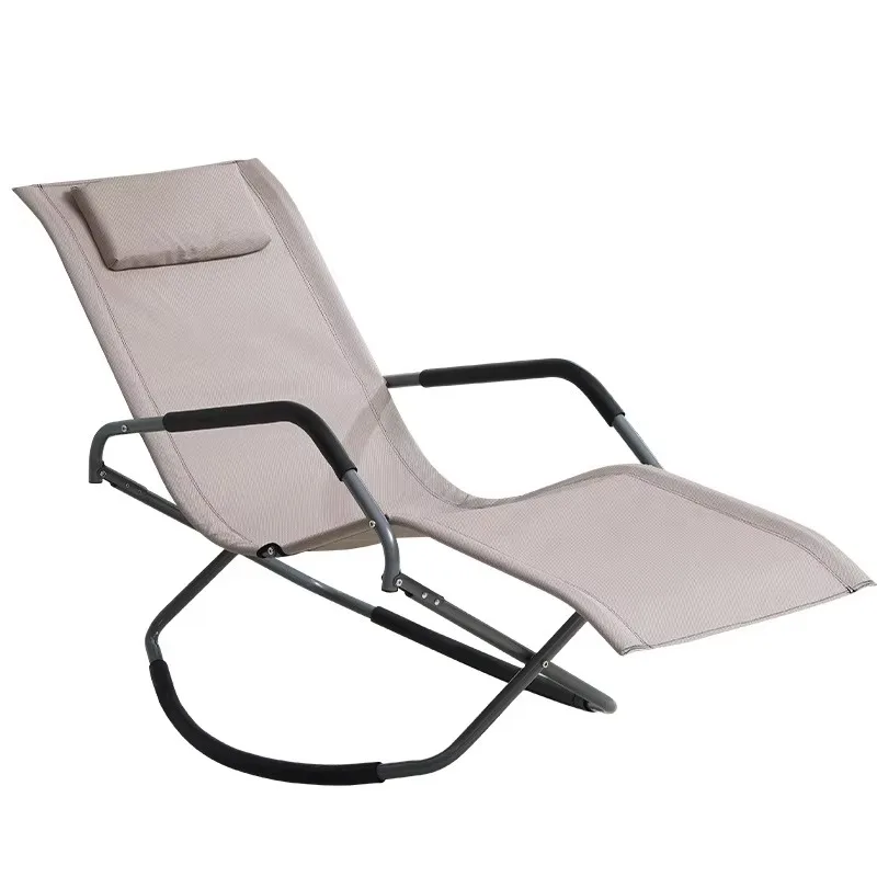 

【Hot Item】Manufacturers Supply Rocking Chair Modern Minimalist Balcony Home Nap Rocking Chair Fabric Lazy Chair Adult