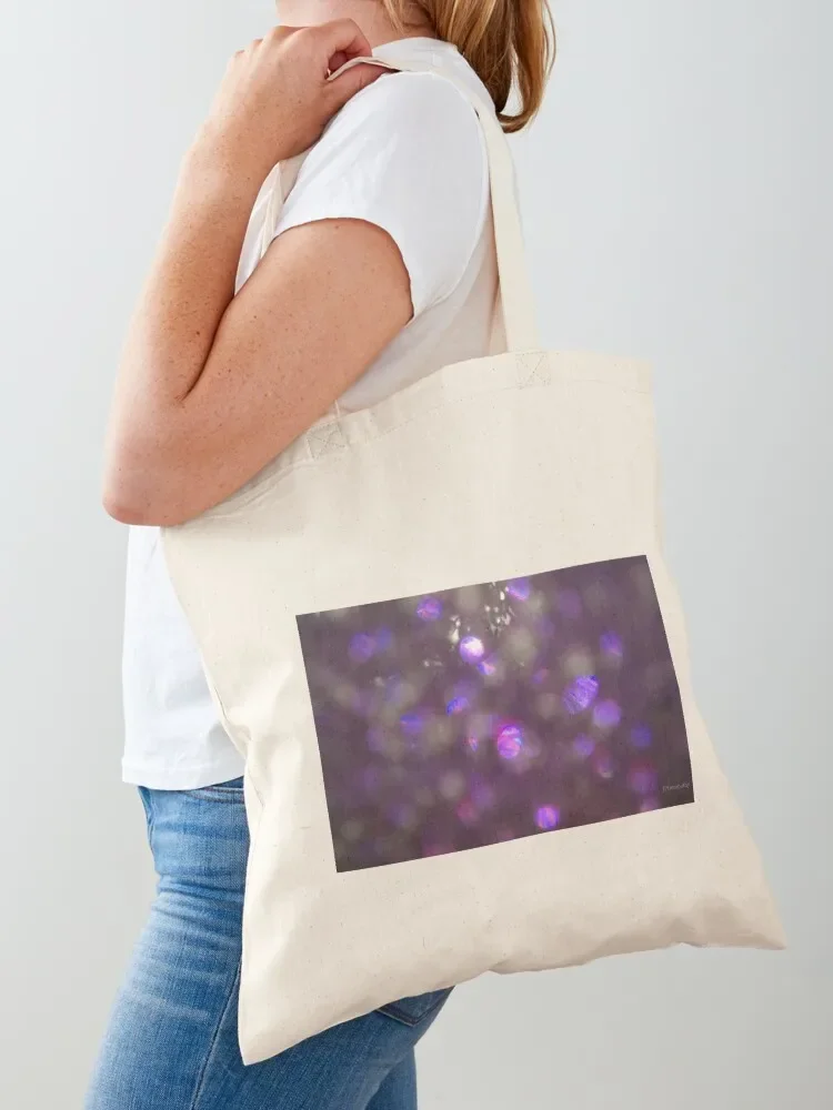 sparkle purple' Tote Bag Custom bag Women's shopping bag sac pour femme tote men's