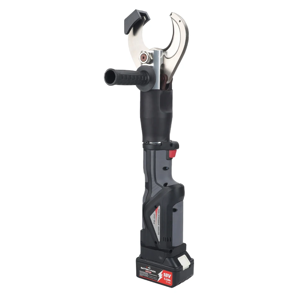 PM-65C Factory Direct Selling Battery Powered Hydraulic Cable Cutter MINI Straight Drum Type Cable Cutter for CU/AL Cable
