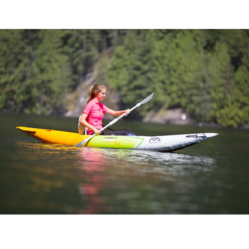 BETTA HM KO Nadmuchiwana łódź Wędkarstwo Sport Kajak Kajak Pvc Dinghy Tratwa Aluminiowe wiosło Pompka nożna Siedzisko PVC Laminowane